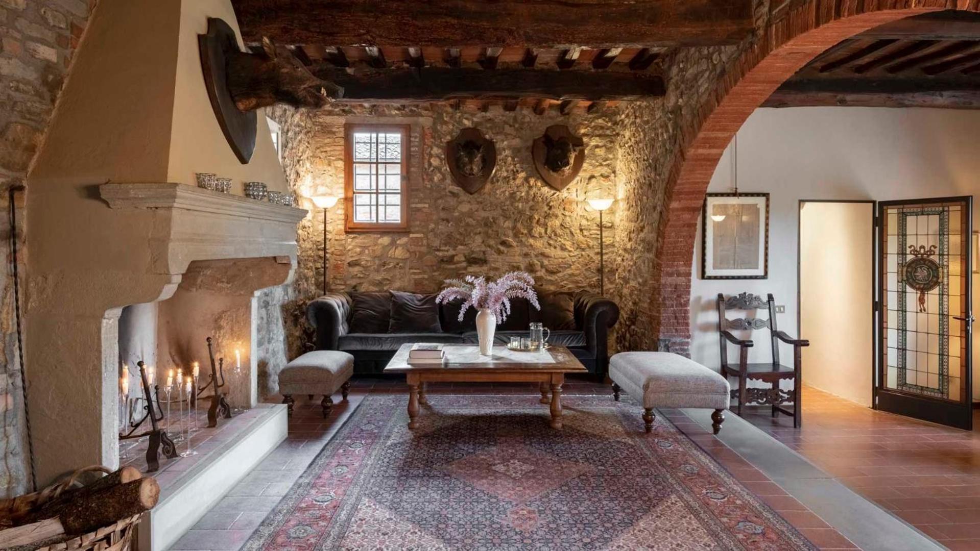 Villa La Selva Wine Resort Bucine Bagian luar foto