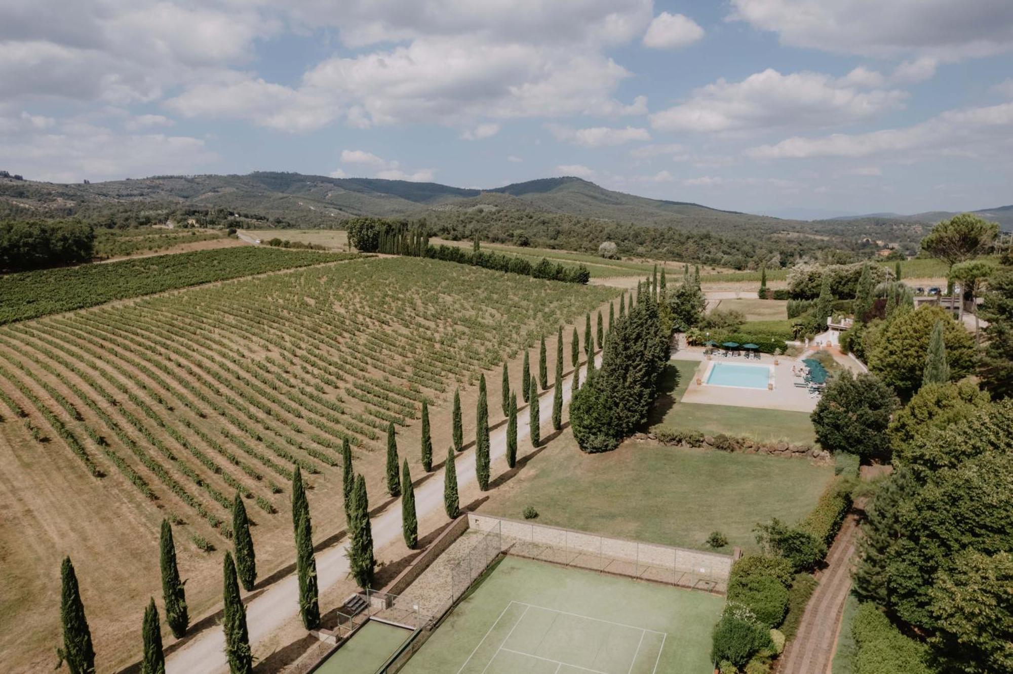 Villa La Selva Wine Resort Bucine Bagian luar foto